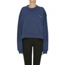 Felpa con stampa posteriore