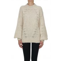 Pullover in maglia pesante di alpaca