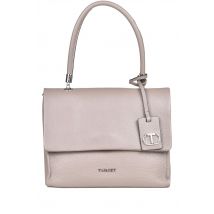 Borsa in pelle martellata