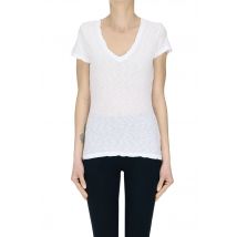 T-shirt con scollatura a V