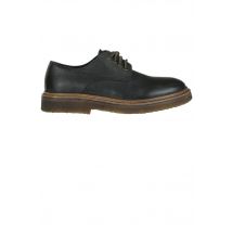 Grainy leather Derby shoes