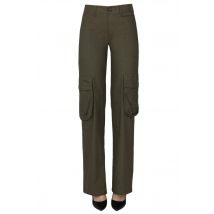 Textured cargo trousers