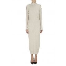 Abito in maglia a costine