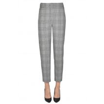 Prince of Wales print trousers
