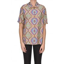 Camicia in seta stampata