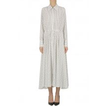 Polka dot shirt dress