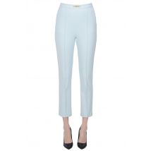 Pantaloni a sigaretta in crepè