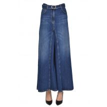 Denim pants skirt