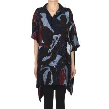 Oversized printed shirt