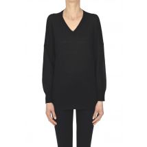 Linen and cotton pullover