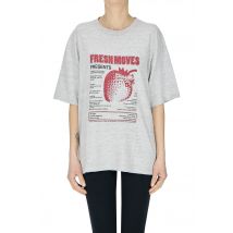 T-shirt boxy con stampa