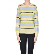 Striped linen pullover