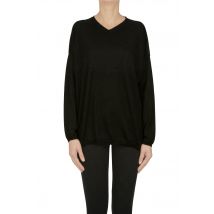 Pullover in cashmere e seta