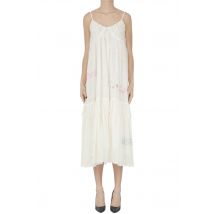 Abito sottoveste con ricami