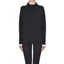 Pullover con profili a contrasto