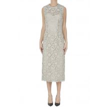 Abito a tubino in pizzo macramè