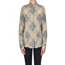 Paisley print cotton shirt