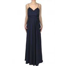 Abito lungo in satin