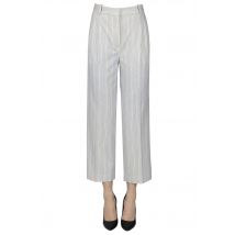 Pantaloni in jersey a righe