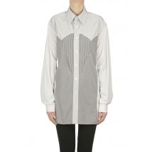 Camicia patchwork a righe