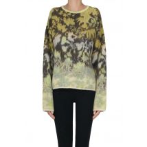 Pullover in maglia jacquard stampata