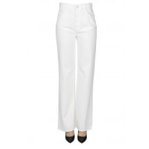 Jeans gamba dritta ampia