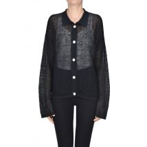 Cardigan in maglia lavorata