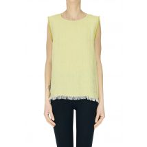 Adrien linen top