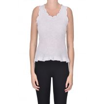 Top in maglia a costine