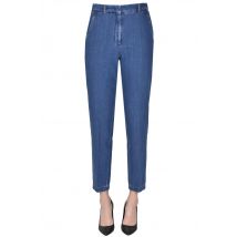 Pantaloni chino in denim