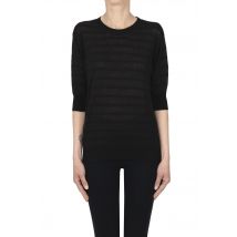 Hemp and cotton pullover