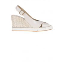 Sandali Wanda con zeppa in corda