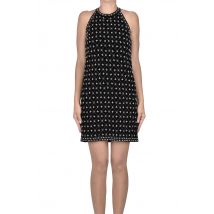 Mini abito con applicazioni gioiello