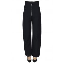 Pantaloni in lino e lana