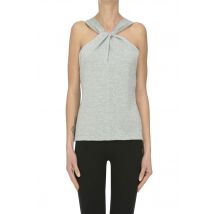 Lamè knit top