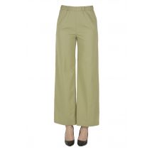 Wide leg trousers