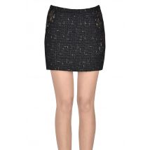 Mini gonna in tweed