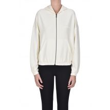 Felpa con zip e cappuccio