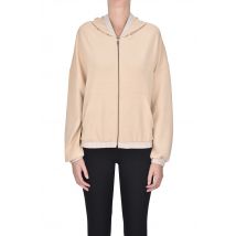 Felpa con zip e cappuccio