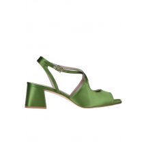 Satin sandals
