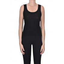 Tank top in maglia a costine