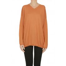 Pullover in cashmere e seta