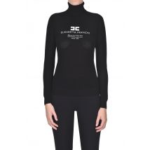 Pullover dolcevita con logo