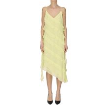 Abito in chiffon con ruches