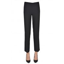 Flared leg trousers