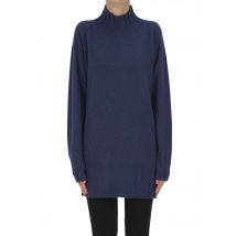 Turtleneck maxi pullover
