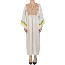 Embroidered long dress