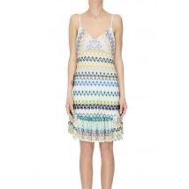 Textured knit mini dress