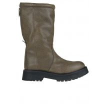 Stivali Biker in pelle martellata