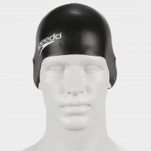 Speedo Kids' Moulded Silicone Cap - Black, Black